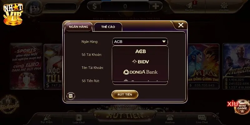 Giải đáp câu hỏi của game thủ về rút tiền Nhatvip